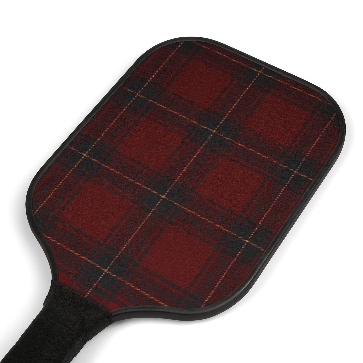 Plaid Pickleball Paddle Set with Balls